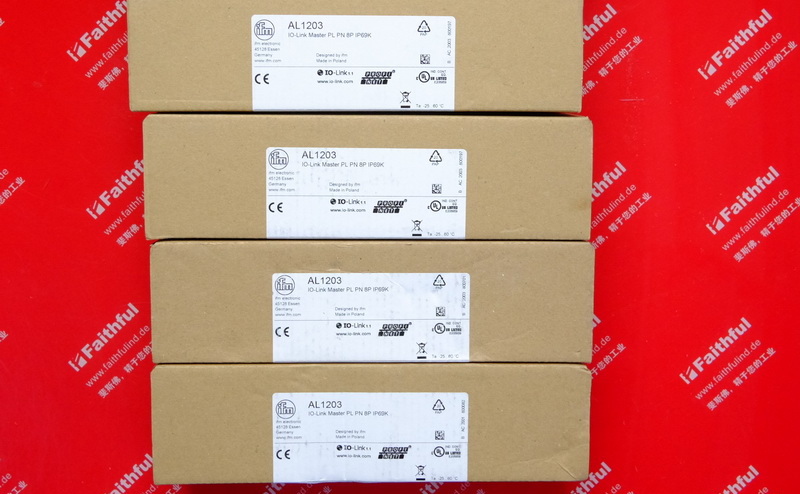 Ifm AL1203 IFM IO-Link-Host mit Profinet-Schnitts telle lO-Link Master PL PN 8P IP69K