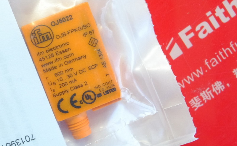 Ifm OJ5022 IFM Diffuse Reflection Photo elektrischer Schalter OJB-FPKG/SO/AS