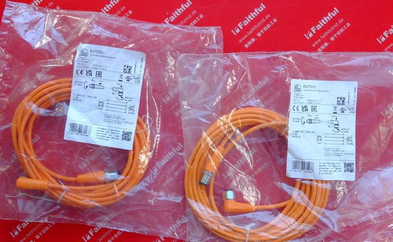 Ifm EVT050 IFM Anschluss kabel VDOAH040VAS0005E04STGH040VAS