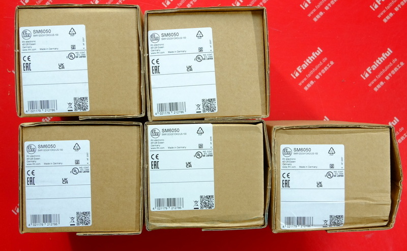 Ifm SM6050 IFM Elektro magnetischer Durchfluss messer SMR12GGX1OKG/US-100