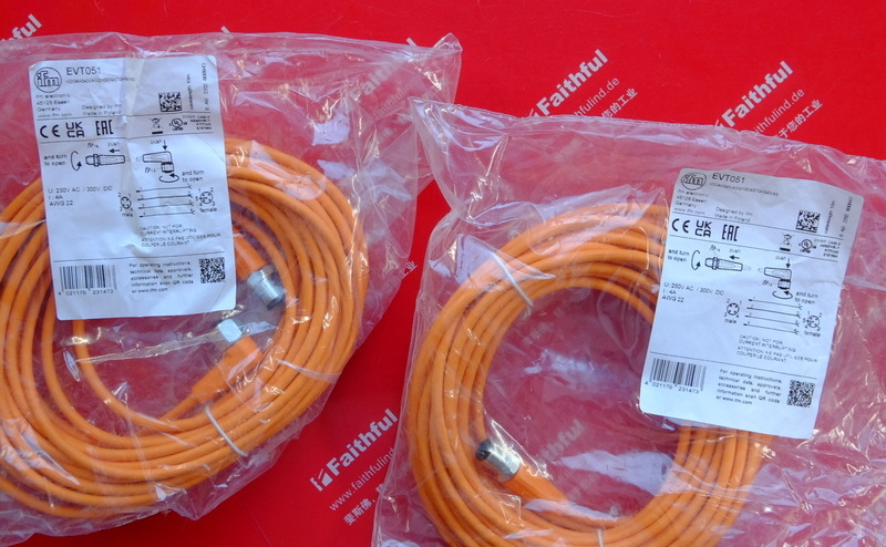 Ifm EVT051 IFM Anschluss kabel VDOAH040VAS0010E04STGH040VAS