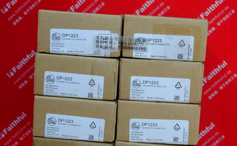 Ifm DP1223 IFM Konverter IO-Link-0... 10 V Converter IO-Link/2x0-10V
