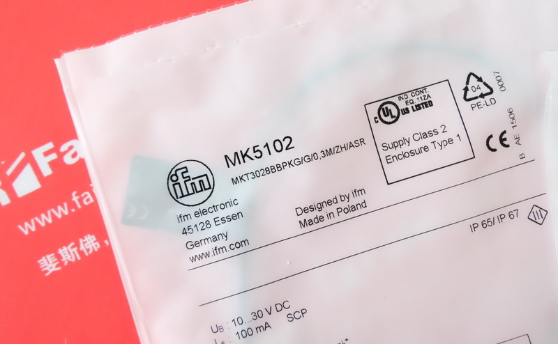 Ifm MK5102 IFMT Nut Zylindersc halter MKT3028BBPKG/G/0,3M/ZH/ASR