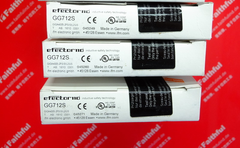 Ifm GG712S IFM Induktive Sicherheits-Näherung schalter GIGA4005-2PS/SIL2/US