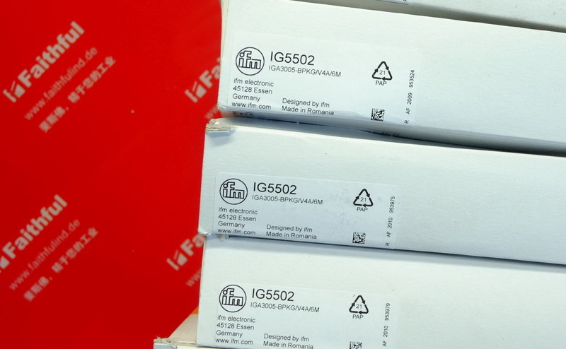 Ifm IG5502 IFM Induktive Näherung schalter IGA3005-BPKG/V4A/6M