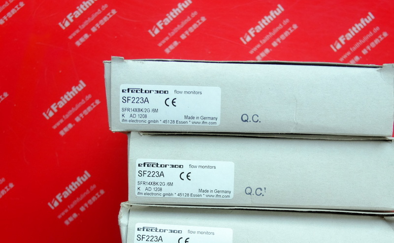 Ifm SF223A IFM Split-Durchfluss schalter SFR14XBK/2G /6M