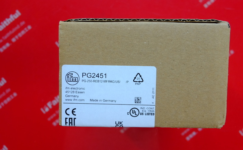 IFM PG2451 IFM Drucksensor mit analogem Display PG-250-REB12-MFRKG/US/P