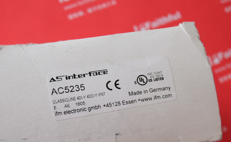 Ifm AC5235 IFM AS-Interface ClassicLine-Modul mit Schnell installation stech no logie ClassicLine 4DI-Y 4DO-Y IP67