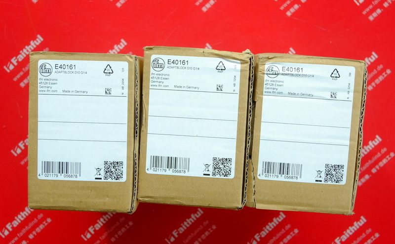 Ifm E40161 IFM Prozess adapter für kleine Volumens tröme ADAPTBLOCK D10 G1/4