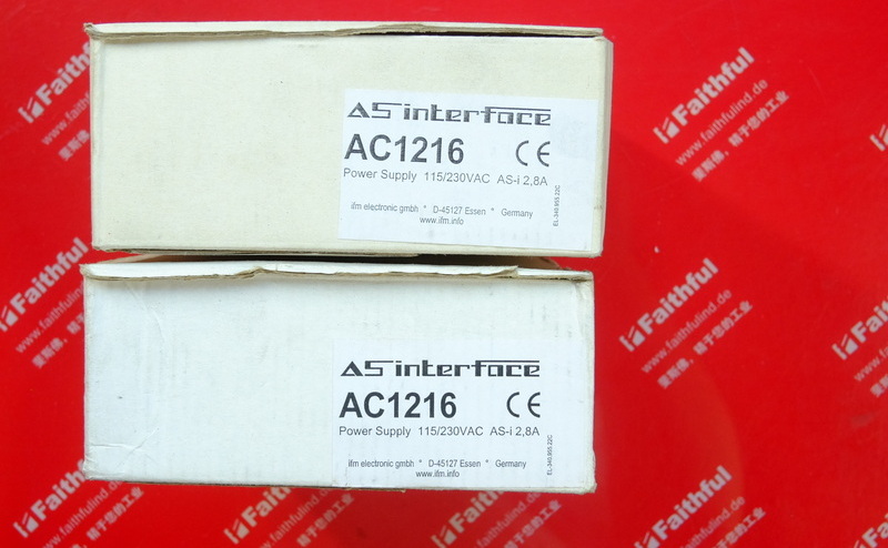 Ifm AC1216 IFMAS-Interface Power Supply 115/230VAC 2.8A
