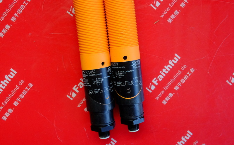 Ifm KI5052 IFM Kapazitiver Näherung schalter KIE3015-FPKG/NI/55V/US-100-DPX