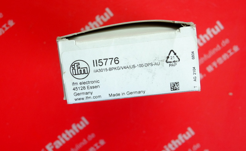 Ifm II5776 IFM Induktive Näherung schalter IIA3015-BPKG/V4A/US-104