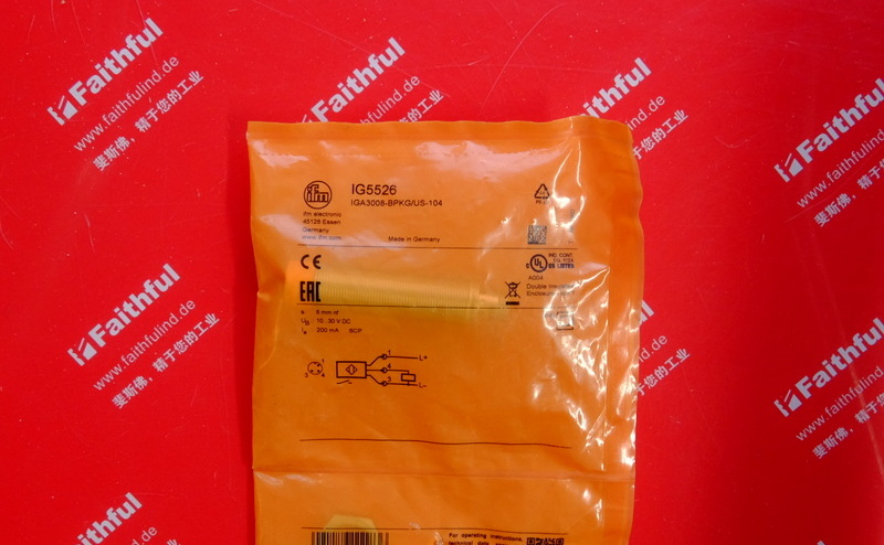 Ifm IG5526 IFM Induktive Näherung schalter IGA3008-BPKG/US-104
