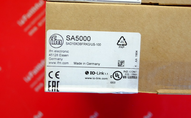 Ifm SA5000 IFM Durchfluss sensor SAD10XDBFRKG/US-100