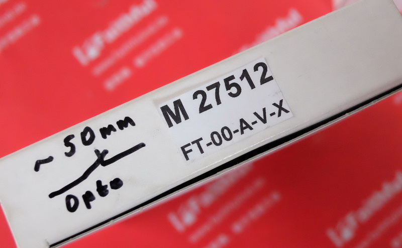 IFM M27512 IFM Faser sensor FT-00-A-V-X