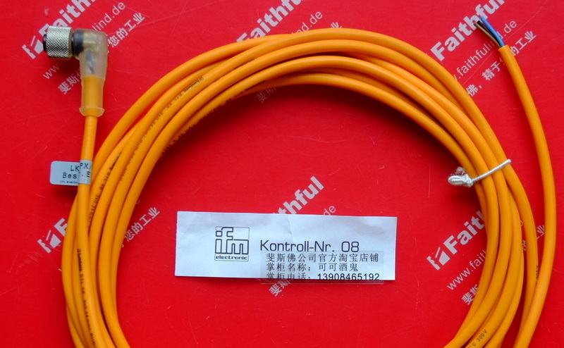Ifm E10225 IFM mit Steckdosen anschluss kabel M12 3 core 3 m