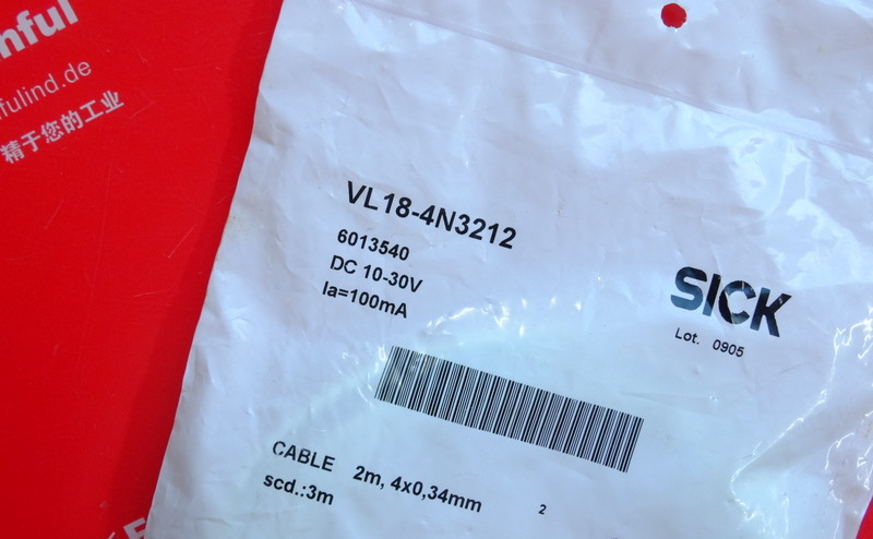Sick VL18-4N3212 SICK neuen foto elektrischen Sensor 6013540