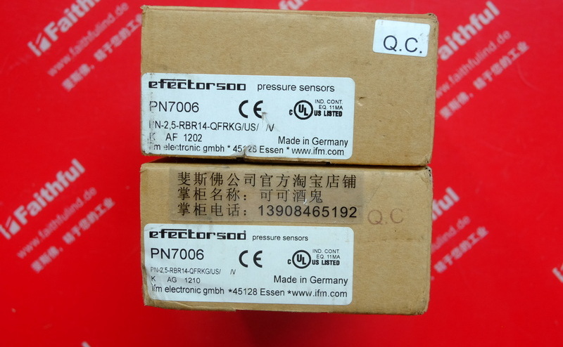 Ifm PN7006 IFM Drucksensor PN-2 mit Display, 5-RBR14-QFRKG/US/ /V