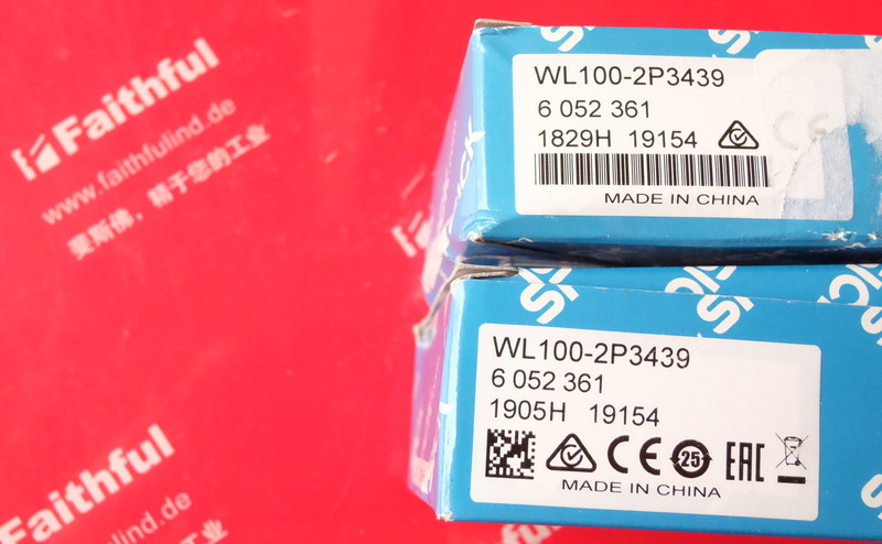 SICK opto elektronischer Sensor 6052361 Sick WL100-2P3439