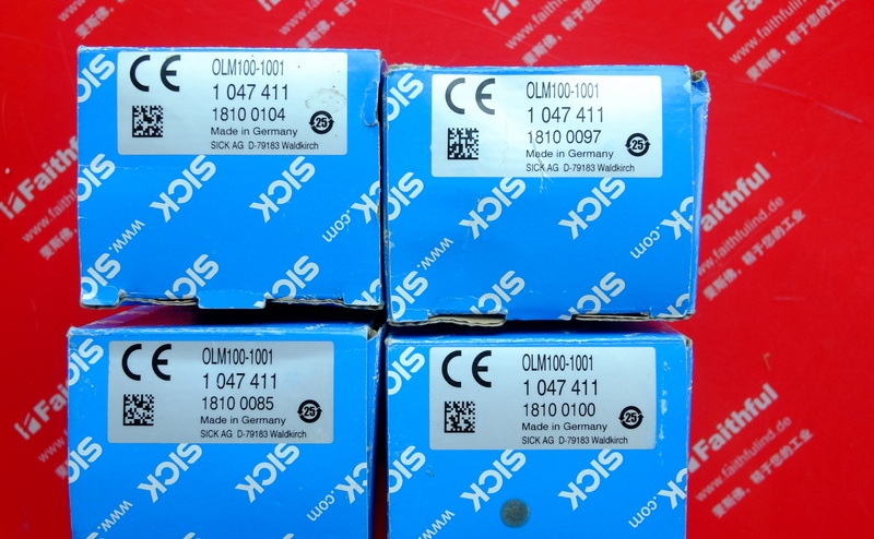Sick OLM100-1001 SICK neuer Barcode-Position ierungs sensor 1047411 Barcode-Entfernungs messung SSI