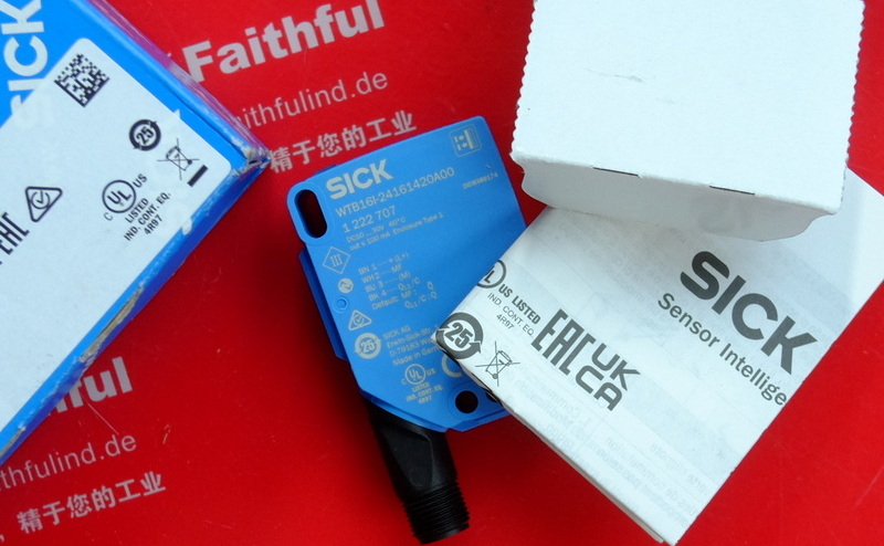 SICK Photo elektrischer Sensor 1222707 Sick WTB16I-24161420A00