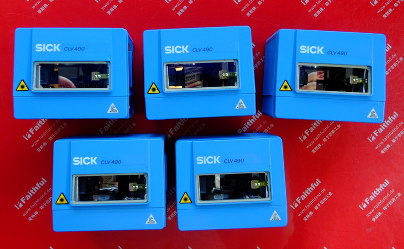 Sick CLV490-0010 SICK gebrauchter industrieller Barcode-Scan-Sensor 1016958