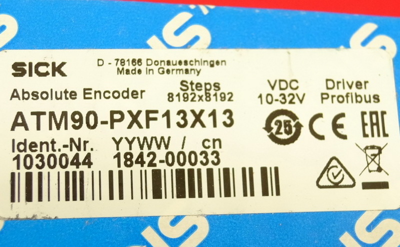 Sick ATM90-PXF13X13 SICK neue Encoder 1030044 PROFIBUS DP