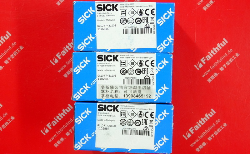 SICK Photo elektrischer Sensor 1102887 Sick GL10-F7431S08