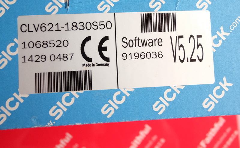 Sick CLV621-1830S50 SICK Industrie-Barcode-Scan-Sensor 1068520