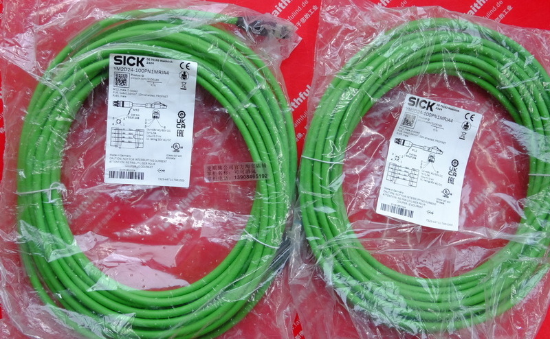 Sick YM2D24-100PN1MRJA4 SICK-Kabel M12 D-CODE RJ45 2106185