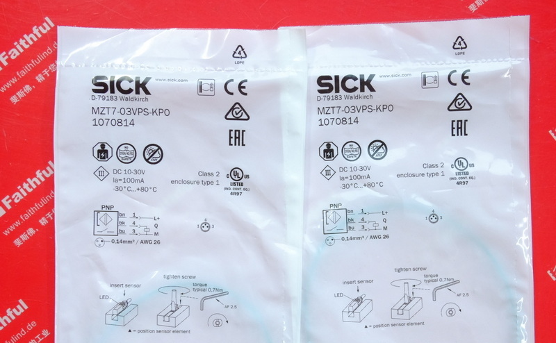 Sick MZT7-03VPS-KP0 SICKT Zylinder-Positions sensor 1070814