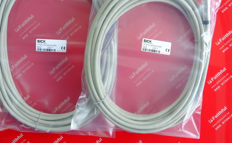Sick YF2Z18-050XXXXLEBX SICK Verbindungs kabel 2026742 M16 8 core