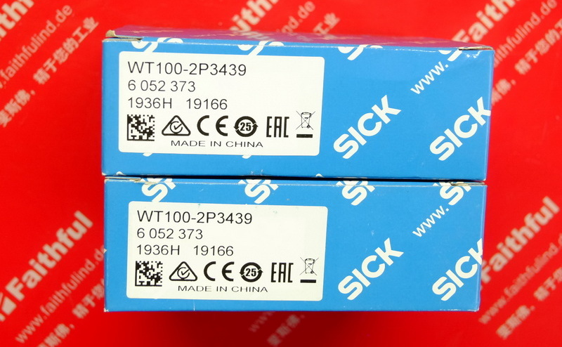 SICK opto elektronischer Sensor 6052373 Sick WT100-2P3439