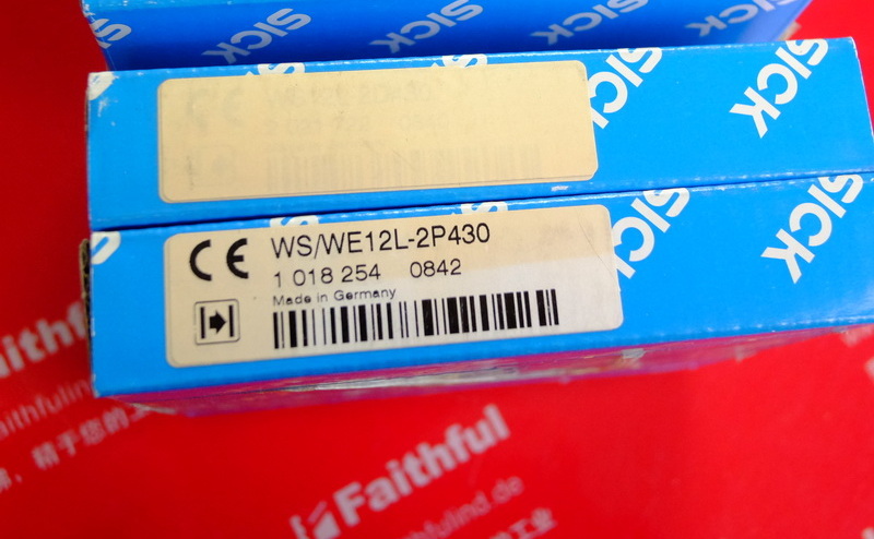 Sick WS/WE12L-2P430 SICK Photo elektrischer Sensor 2021722 2021726 1018254