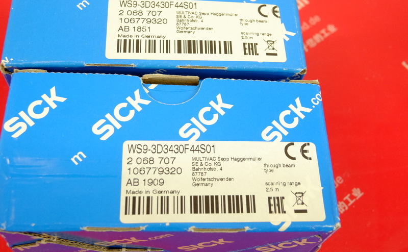 Sick WS9-3D3430F44S01 SICK Photo elektrischer Sensor 2068707 multi vac