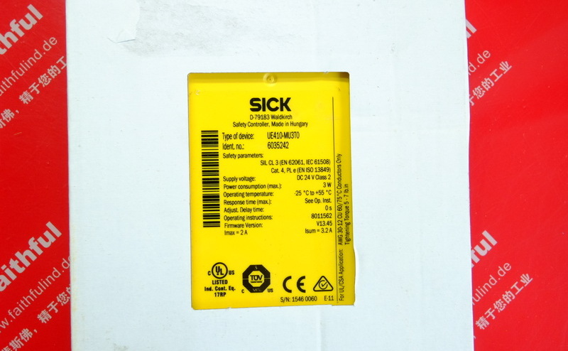 Sick UE410-MU3T0 SICK Sicherheit Haupt modul 6035242 UE410-MU