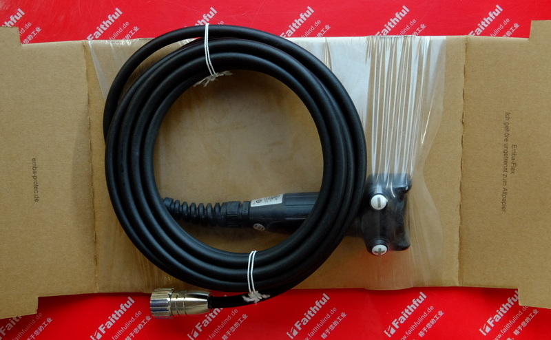 Euchner 092996 EUCHNER3 Klasse Autor isierungs schalter ZSB2B4G05C-C2044 ZSB G1 Gehäuse/-Taste Kabel mit RC17 Rund stecker