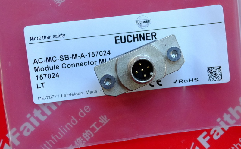 Euchner 157024 EUCHNER5 Pin MLI Modul Stecker AC-MC-SB-M-A-157024 M12