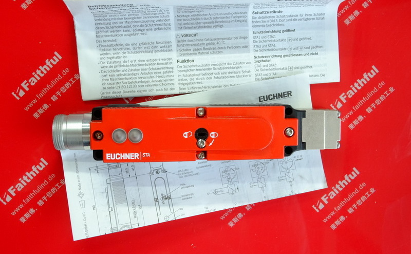 Euchner 109066 EUCHNERSTA Series Sicherheits schalter STA3A-2131A024L024BHA10C2090 mit Tür überwachungs kontakt BHA10