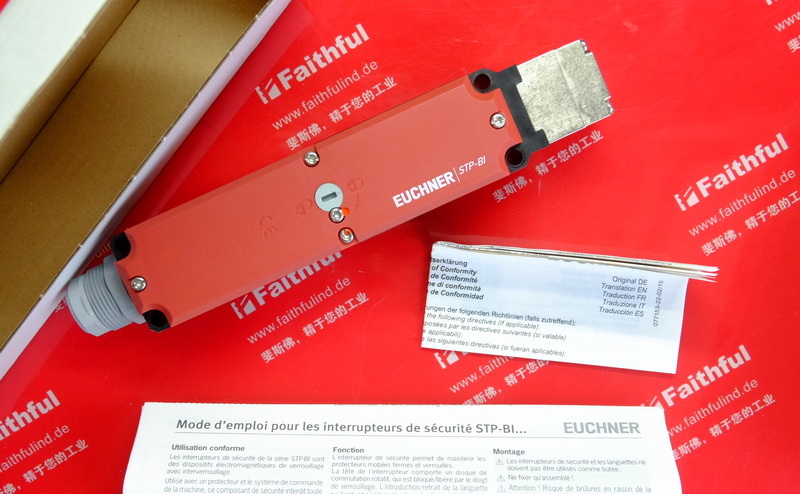 Euchner 100105 EUCHNERSTP-BI-State Series Sicherheits schalter STP-BI-3A-2131A024SR11 SR11 Rund stecker
