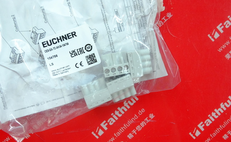Euchner 104756 EUCHNERCES-AZ-.ES-01B Aus werte inheit Verdrahtung zubehör CES-EA-TC-AK04-104756, Schraub klemmen