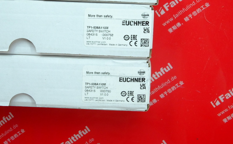 Euchner 084315 Sicherheits schalter TP1-538A110M der EUCHNERTP-Serie mit tor losen Überwachungs kontakten