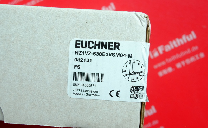Euchner 082131 EUCHNERNZ.VZ.VSM Sicherheits schalter NZ1VZ-538E3VSM04-M, Entriegelung mit Strom