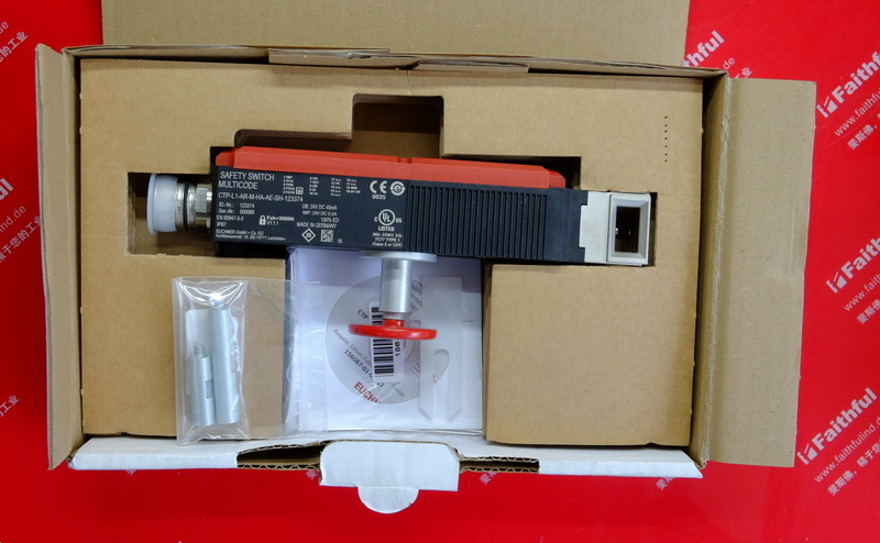 Euchner 123374 EUCHNERCTP-AR Transponder codiert Sicherheits schalter CTP-L1-AR-M-HA-AE-SH-123374,M23, mit Flucht entsperren