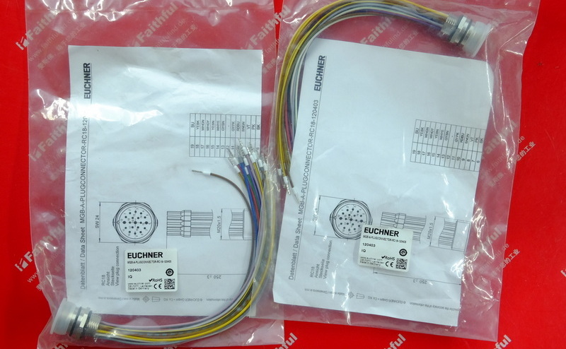 Euchner 120403 EUCHNERRC18 Eingebauter Anschluss MGB-A-PLUGCONNECTOR-RC18-120403