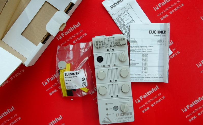 Euchner 094230 EUCHNER Anschluss AS-i Bewertungs einheit CES-A-F1B-01B-AS1,1 Lese kopf