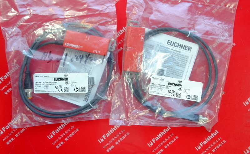 Euchner 105746 EUCHNER kontaktlose Sicherheits schalter CES-AR-CR2-AH-SA-105746,M12 Rund stecker, PUR