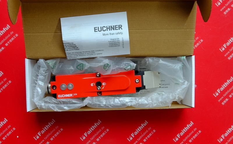 Euchner 099658 EUCHNER STA-Serie Sicherheits schalter STA3A-2131A024L024RC18 mit Tür überwachungs kontakten, RC18 Rund stecker