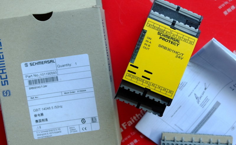 Schmersal 101190593 SCHMERSAL Sicherheits relais modul SRB301HC/T-24V