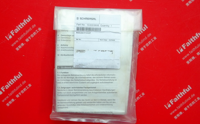 Schmersal 103003606 SCHMERSAL Elektronischer Sicherheits sensor RSS260-I1-D-ST